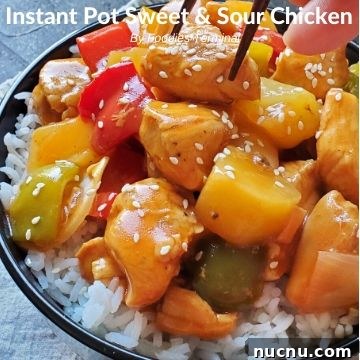 Instant Pot Sweet and Sour Chicken recipe