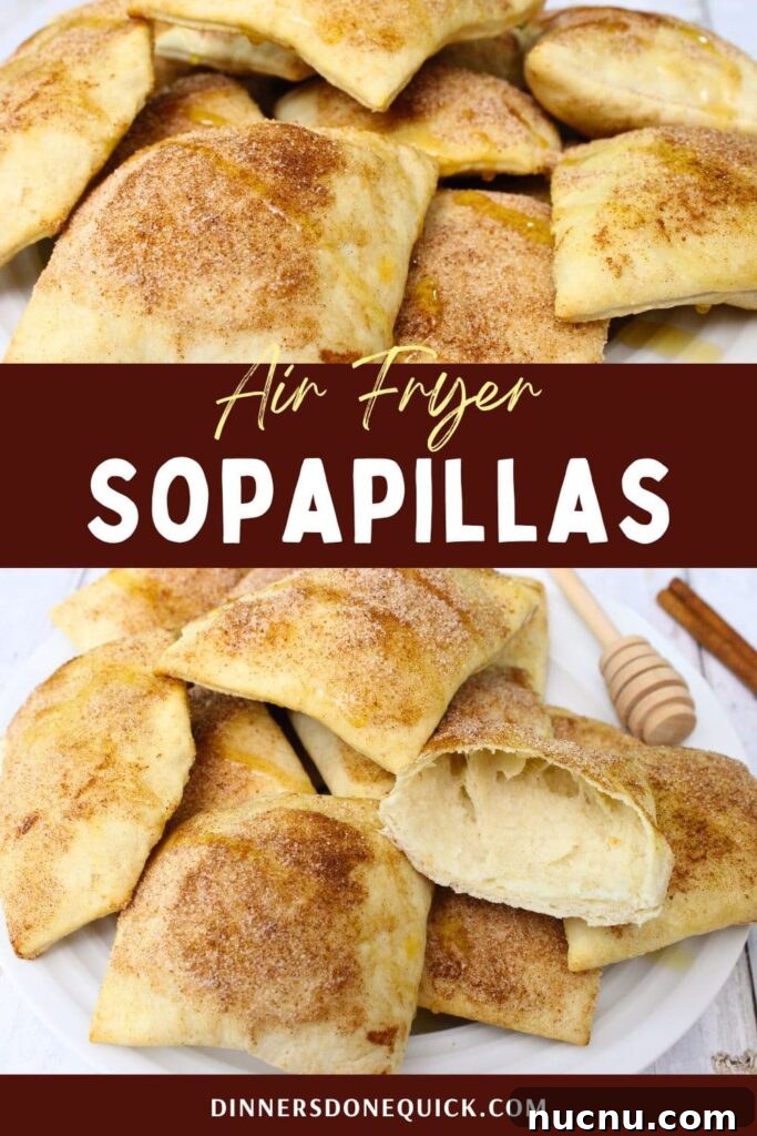 Air Fryer Sopapillas Recipe: Crispy Mexican Sweet Dessert 12 air fryer sopapillas recipe dinners done quick pinterest