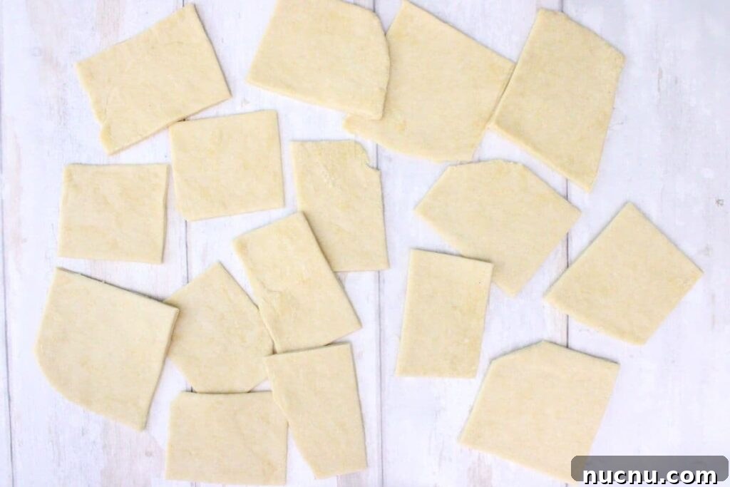 Air Fryer Sopapillas Recipe: Crispy Mexican Sweet Dessert 8 cut each flattened dough piece into equal shapes