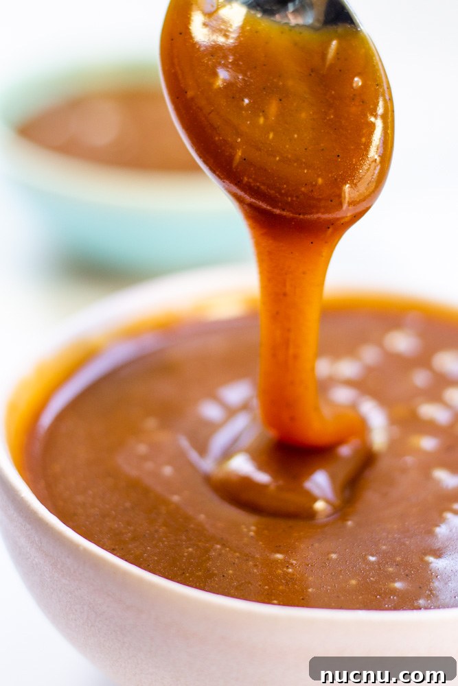 Vanilla Bean Sea Salt Caramel Sauce Recipe 3 sea salt caramel