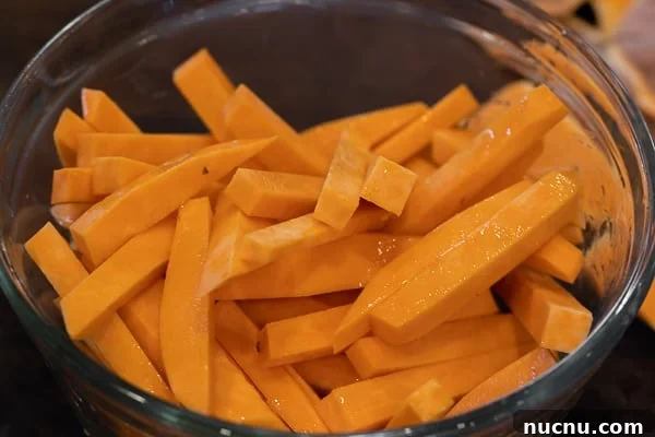 Crispy Air Fryer Sweet Potato Fries Recipe 4 Air Fryer Sweet Potato Fries Recipe - Easy instructions for how to make sweet potato french fries in an air fryer. Crispy and tastes just like deep fried but this recipe uses very little oil. Sweet potatoes make the perfect fries.