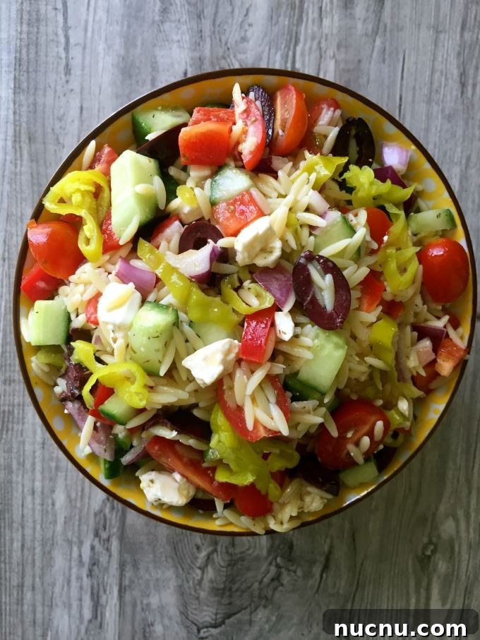 16 Flavorful Orzo Recipes You’ll Want to Cook Tonight 15 Greek-Orzo-Pasta-Salad-3