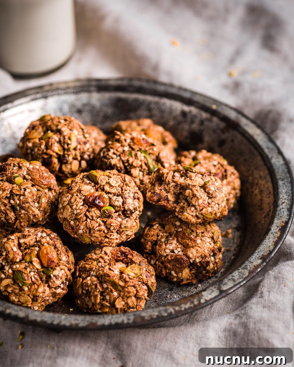 25 Unique Cookie Recipes You’ll Want to Bake Now 12 a plate of chia spiced breakfast cookies.