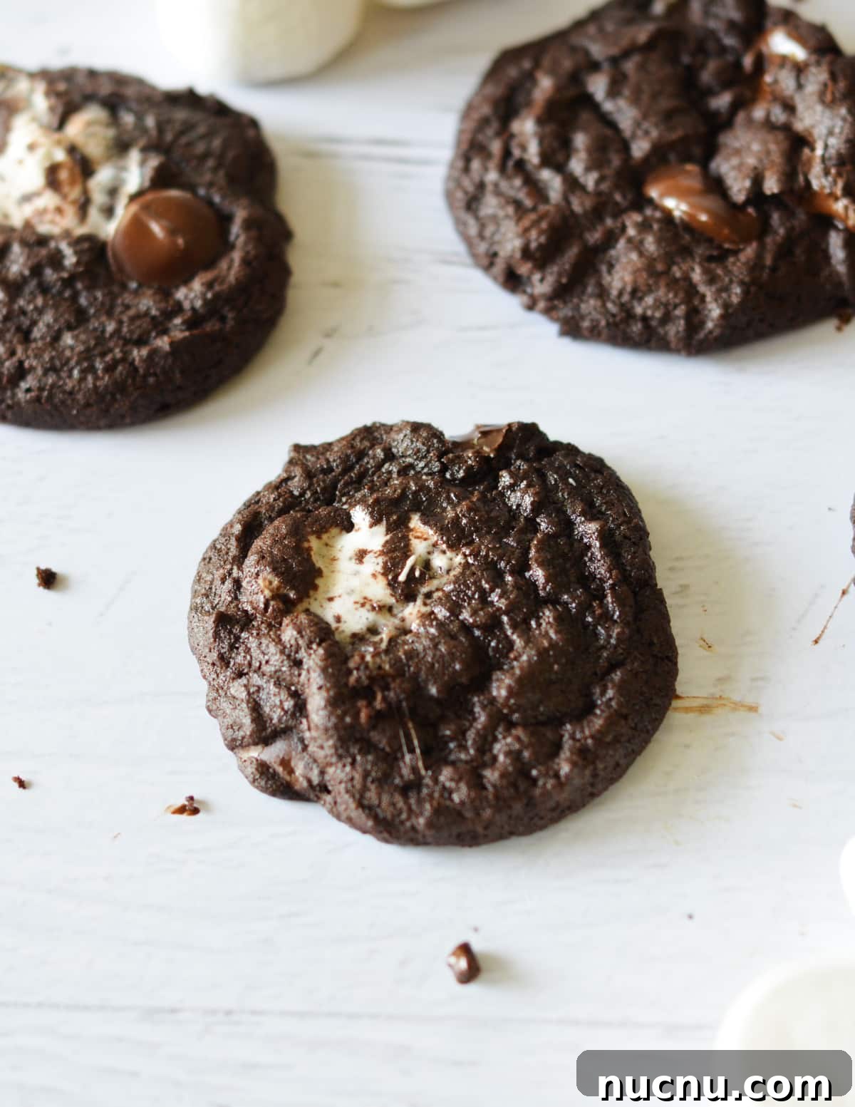 25 Unique Cookie Recipes You’ll Want to Bake Now 3 chocolate marshmallow cookies