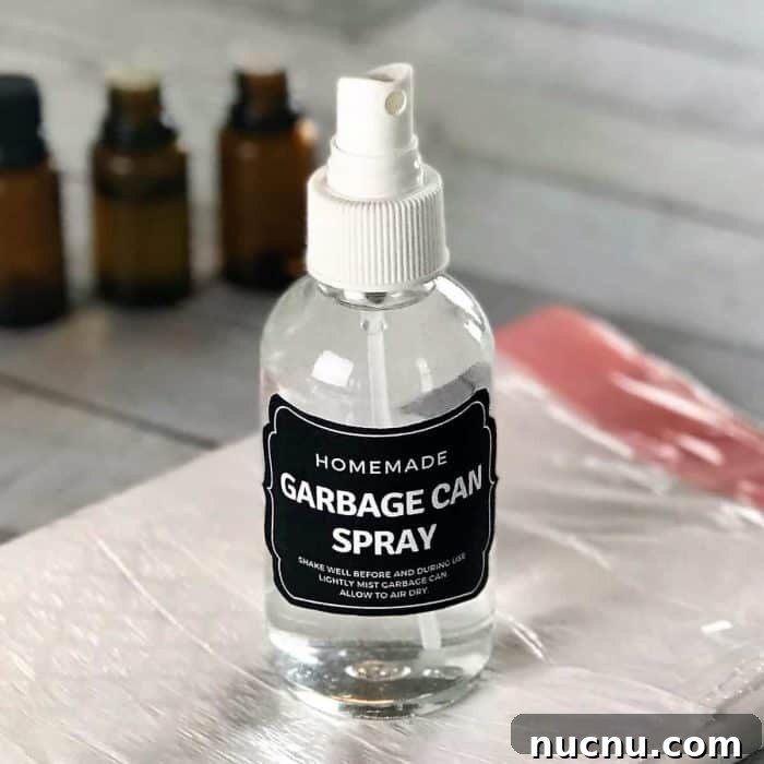Spring Essential Oil Guide: Diffuser Blends, DIY Cleaners & Bug Spray 13 DIY trash can deodorizer spray made with essential oils