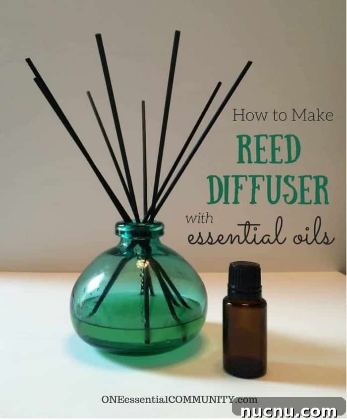 Spring Essential Oil Guide: Diffuser Blends, DIY Cleaners & Bug Spray 14 how to make reed diffuser with essential oils