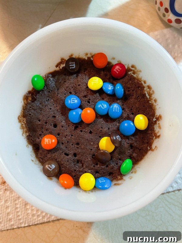 Quick Chocolate Mug Cake from Cake Mix in Minutes 3 Mug cake ingredients