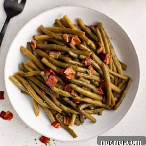 Slow-Cooked Garlic Green Beans in the Crockpot 5 img 21677 4