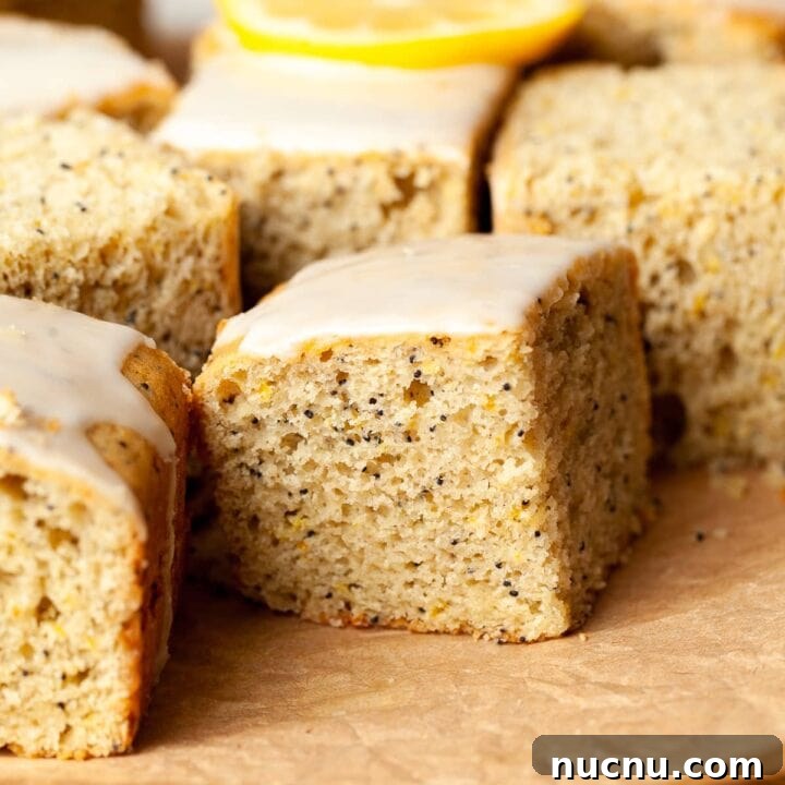 This gluten-free Lemon Poppy Seed Cake is bright, tender, and topped with a sweet-tangy lemon glaze—perfect for any occasion or a cozy afternoon treat!