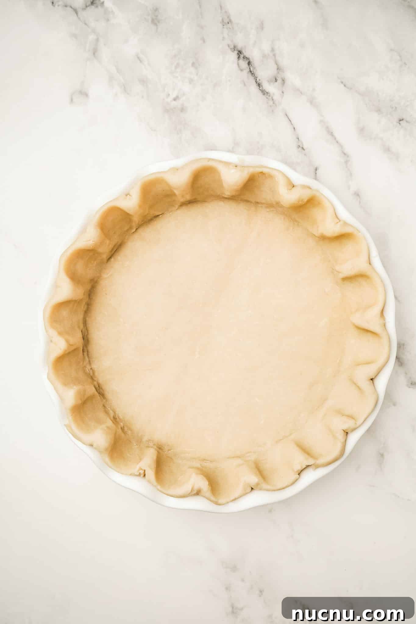 American-Style Pumpkin Pie Recipe for Thanksgiving 8 Moule à tarte avec pâte