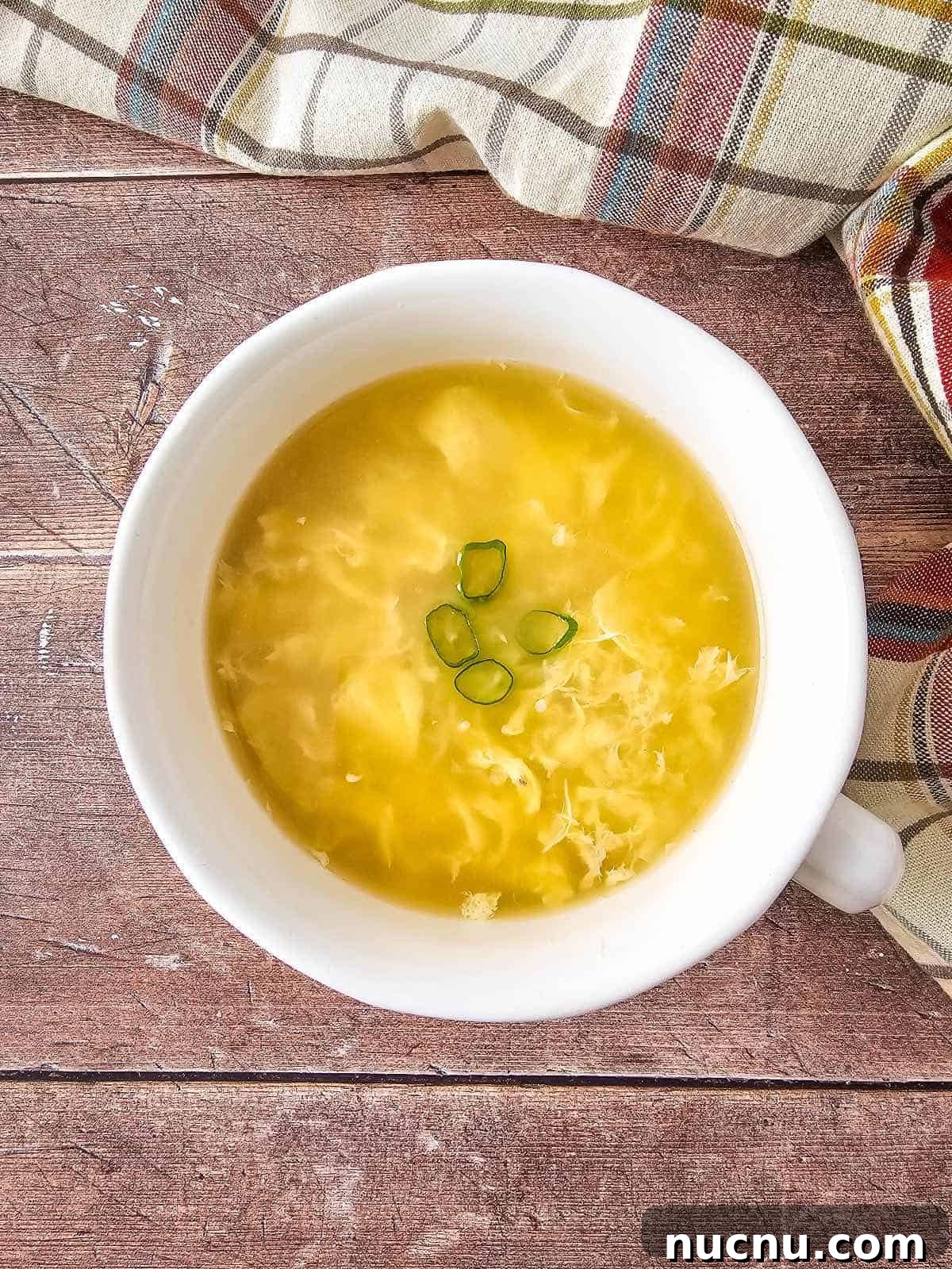 Classic Comfort: Homemade Egg Drop Soup Recipe 8 img 26092 7