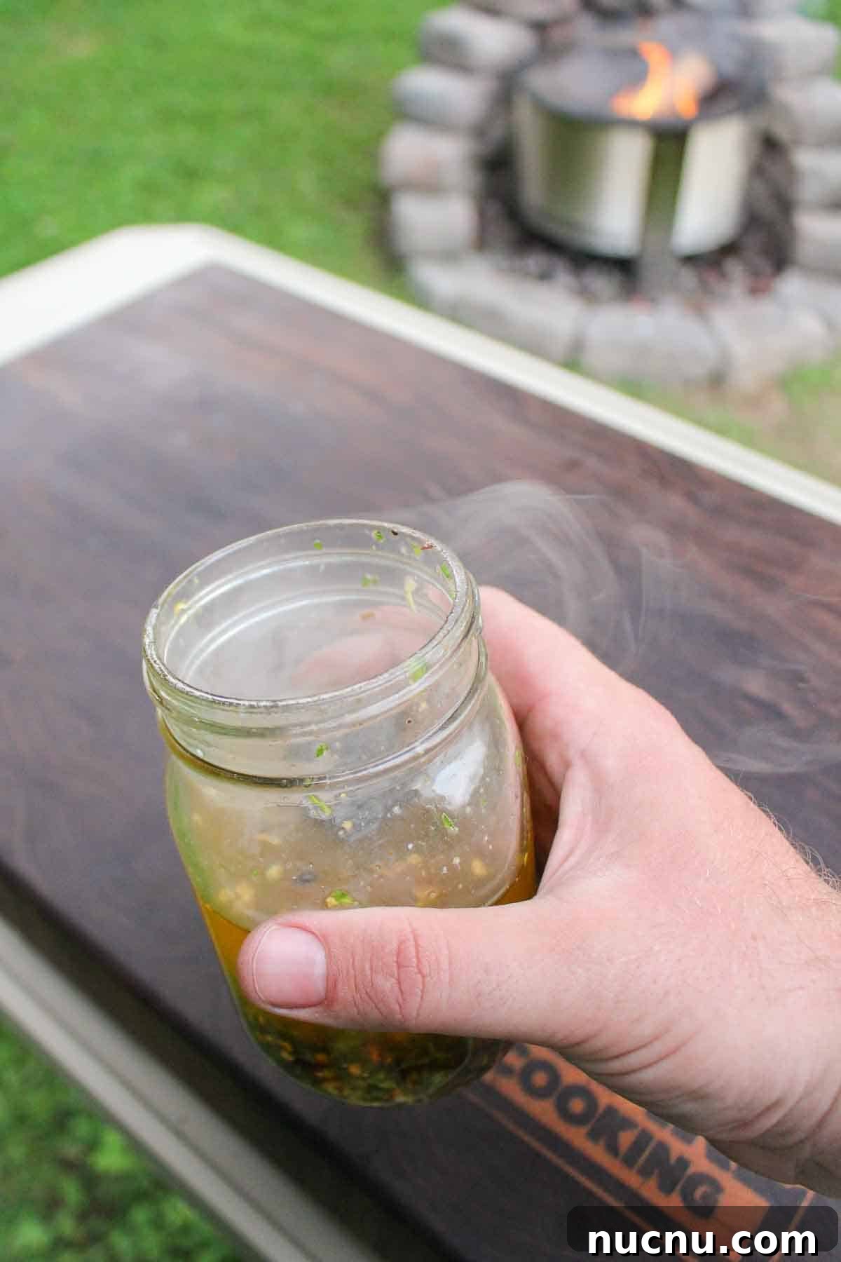 Trapping the smoke is the key to the best butter. 