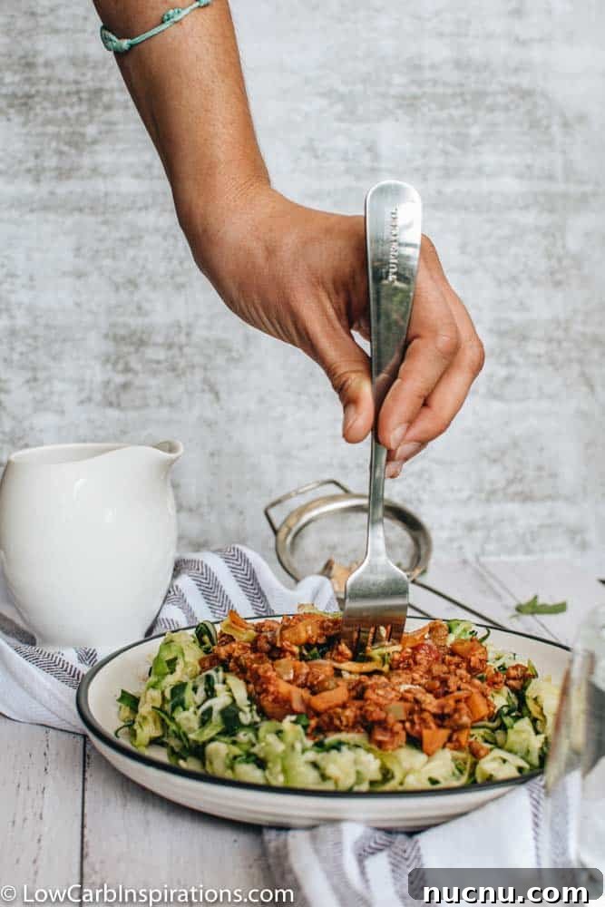 Keto Zucchini Noodles with Rich Bolognese Sauce Recipe 16 Zucchini Noodles with Bolognese Sauce Recipe