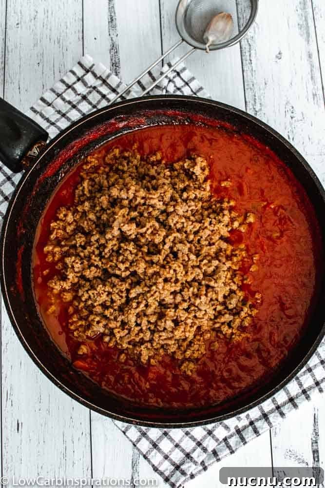 Keto Zucchini Noodles with Rich Bolognese Sauce Recipe 9 Zucchini Noodles with Bolognese Sauce Recipe