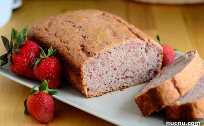 One-Bowl Strawberry Bread