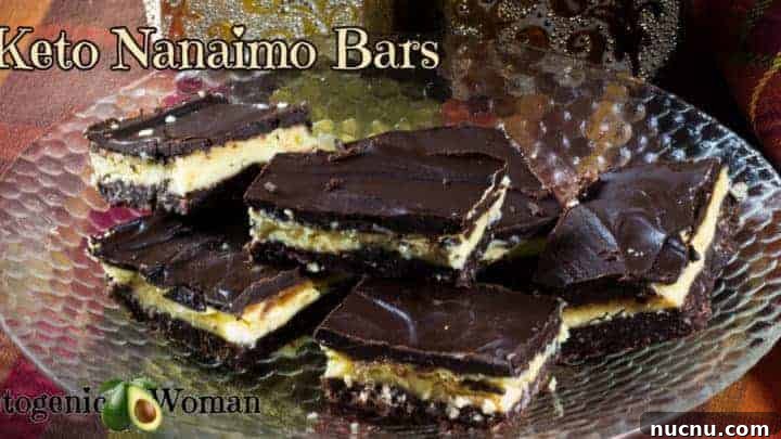Keto Nanaimo Bars Recipe