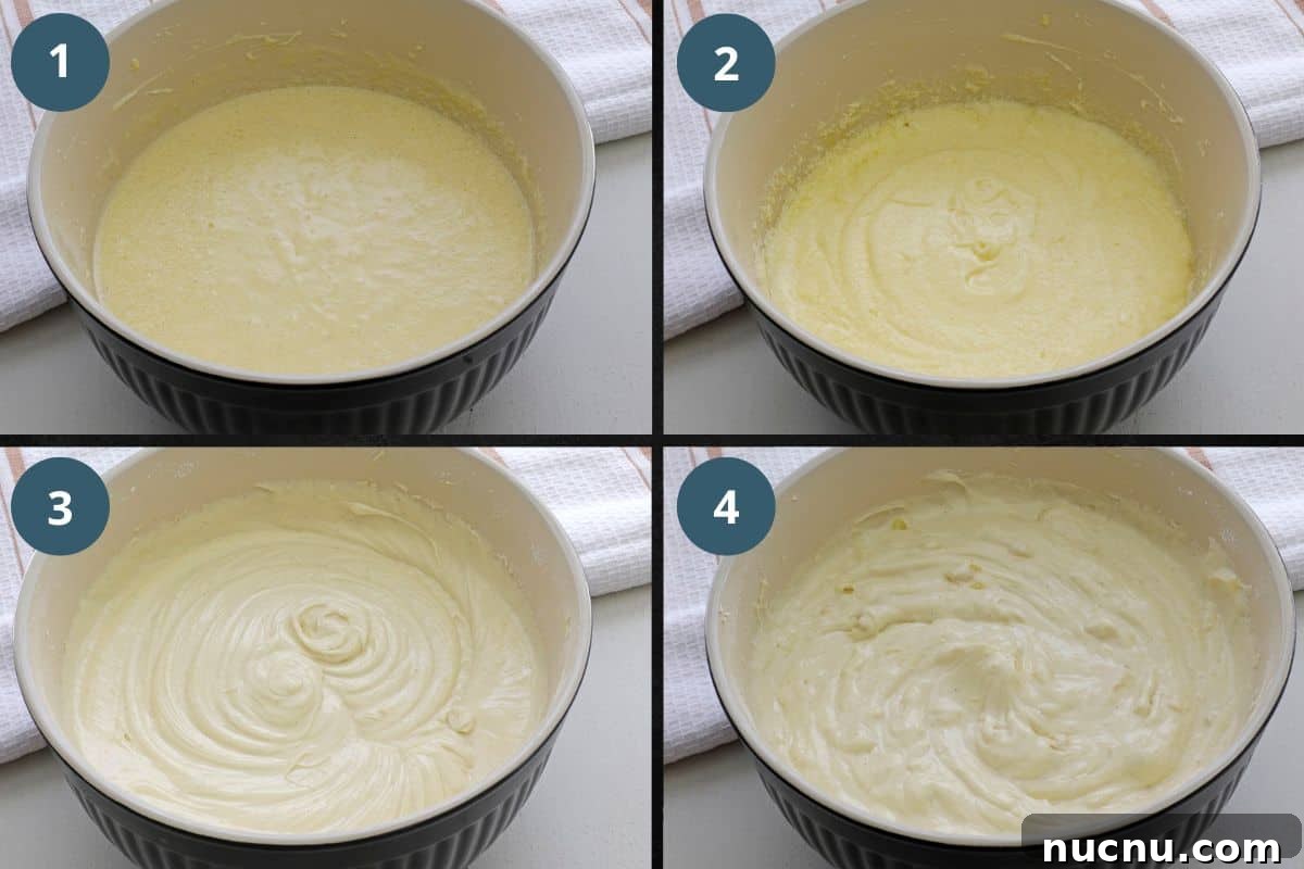 Photo collage of recipe steps 1-4.