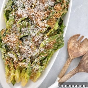 Spicy Caesar Salad with Crunchy Toasted Breadcrumbs Recipe 12 img 31133 11