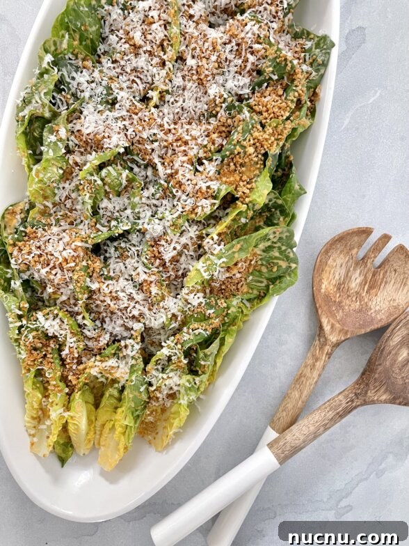 Spicy Caesar Salad with Crunchy Toasted Breadcrumbs Recipe 9 img 31133 8