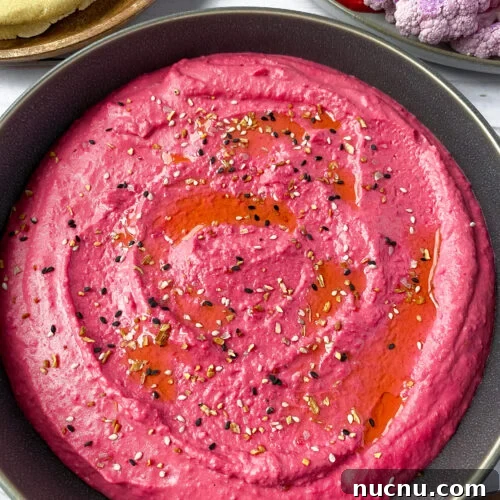 image beet hummus