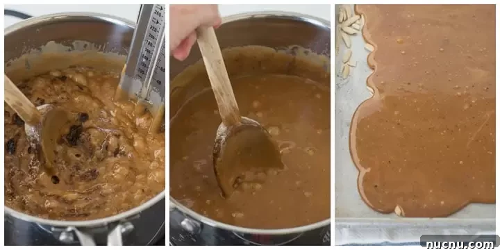 Homemade Coffee Toffee Recipe: Rich, Crunchy Coffee Candy 6 how to make coffee toffee steps 7 through 9