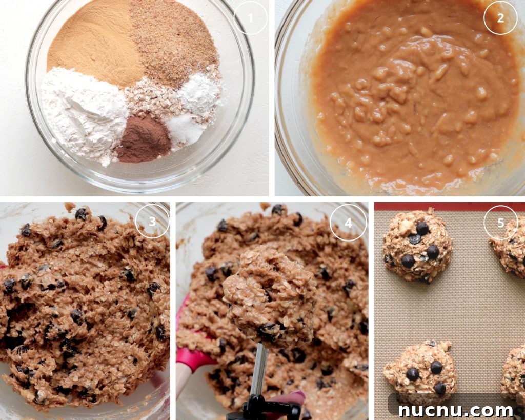 step by step photos making cookies