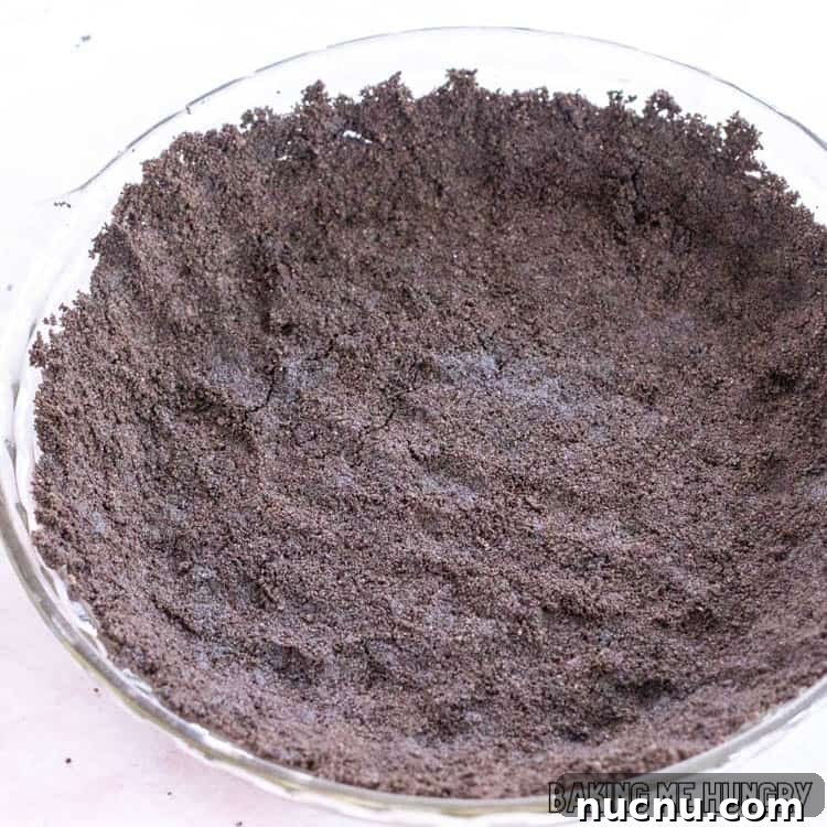 Decadent Chocolate Mud Pie Recipe: Creamy No-Bake Dessert 7 chocolate cookie crust pressed into pie plate