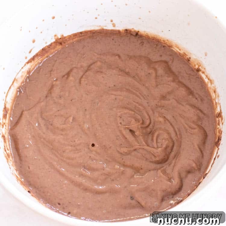 Decadent Chocolate Mud Pie Recipe: Creamy No-Bake Dessert 9 chocolate pudding in bowl