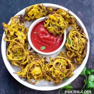 Baked Onion Bhaji (Pakora) Recipe — Crispy Low-Oil Snack 2 img 34773 3