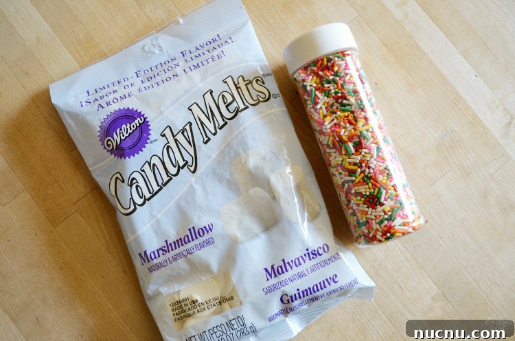 These marshmallow confetti cookies feature a fun alternative to traditional icing and work great for celebrations! Give this easy cookie recipe a try!