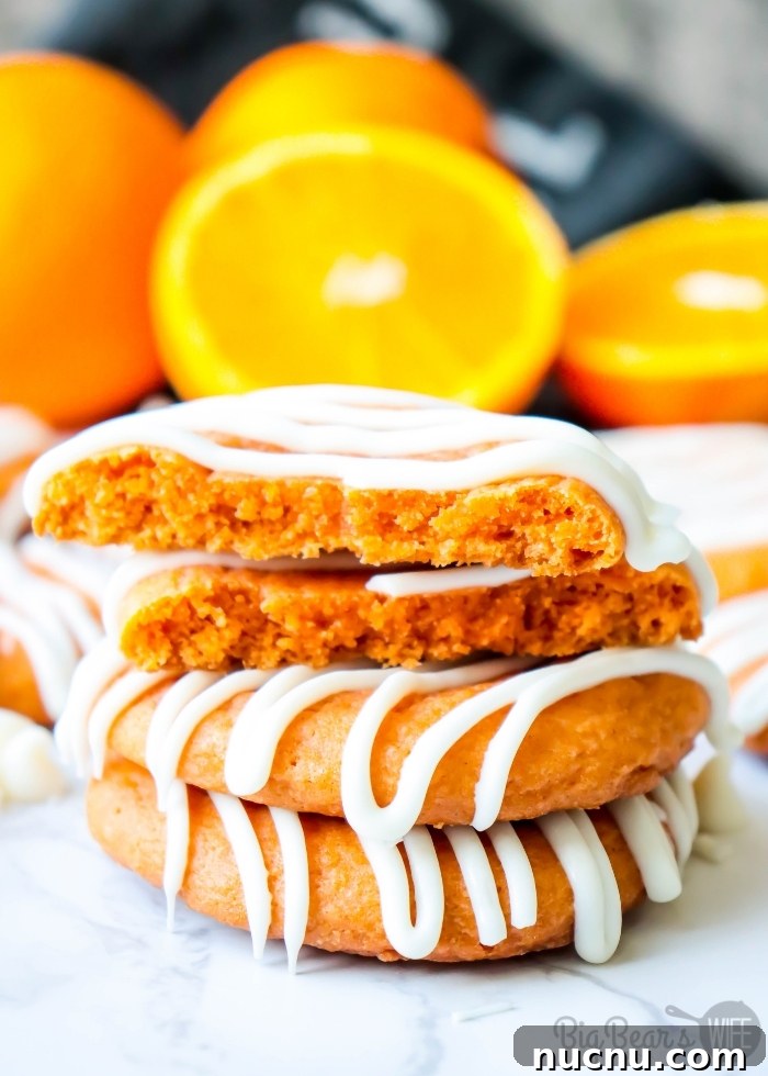 Orange Creamsicle Cookies Recipe — Light Citrus Sugar Cookies 5 inside of Orange Creamsicle Cookies