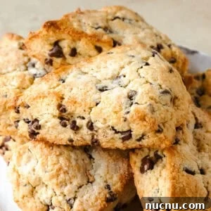 Crispy Chocolate Chip Scones Recipe for Perfect Morning Pastries 10 img 36469 9