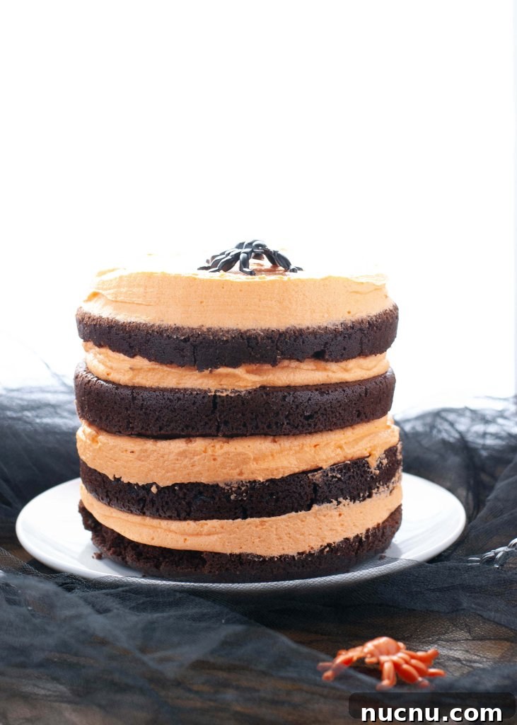 Allergen-Free Halloween Cake — Gluten-Free, Vegan, Top-8-Free 5 allergy-friendly-halloween-cake