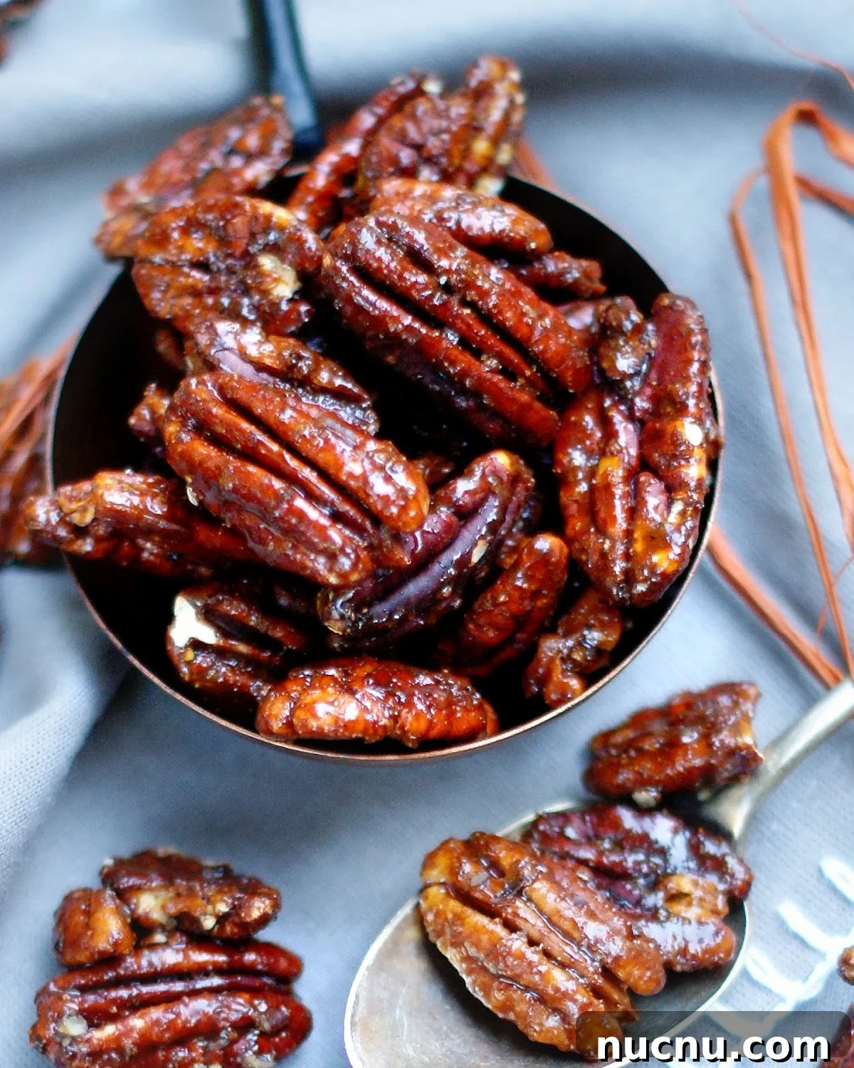 Monday Menu 161: Secret Ingredient Quiche and Ravioli Soup 8 scoop of honey spiced pecans for the Christmas