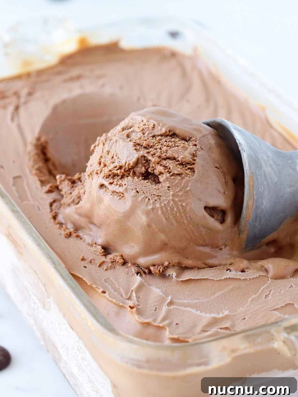 Homemade Rich Chocolate Ice Cream Recipe You’ll Love 2 one scoop of chocolate ice cream.