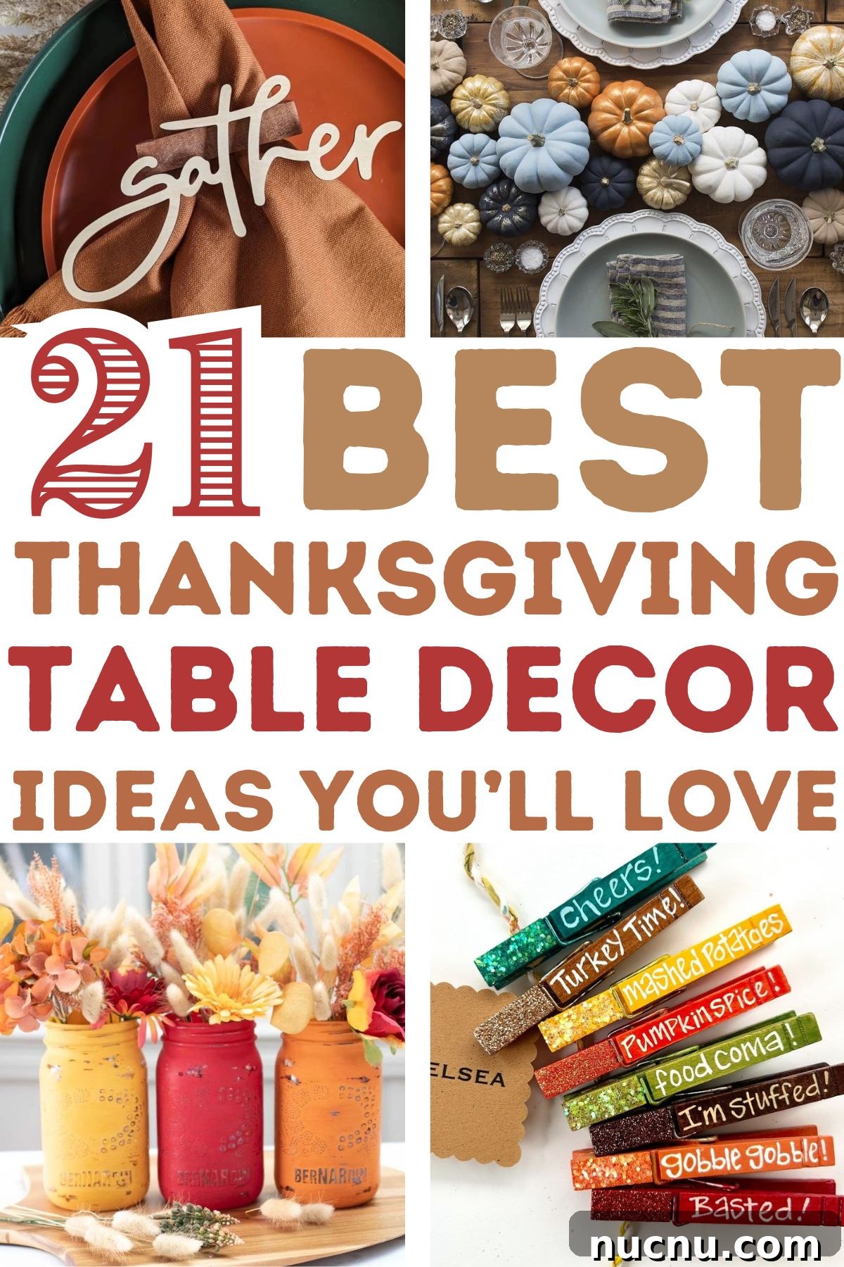 21 Stylish Thanksgiving Table Decor Ideas That Wow Guests 2 table decor ideas for thanksgiving
