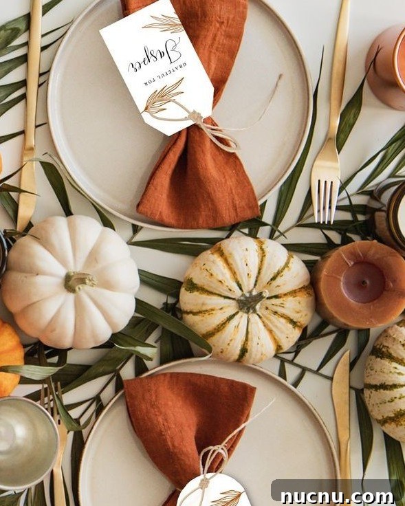21 Stylish Thanksgiving Table Decor Ideas That Wow Guests 5 3. Cozy Tablescape