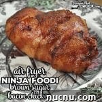 If you love bacon and chicken, I highly recommend you try this Air Fryer Brown Sugar Bacon Chicken recipe for your Ninja Foodi!
