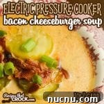 Our Electric Pressure Cooker Bacon Cheeseburger Soup (Low Carb) is one of our favorite soups to make in our Instant Pot and Ninja Foodi. The flavor of this soup is absolutely fantastic!