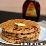 Oatmeal Cookie Waffles Made in a Blender: Quick Recipe 3 img 410 2