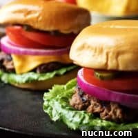 John's Onion Burgers are flavorful, juicy with pieces of caramelized onion in each bite.