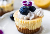 Eggless Blueberry Cheesecake Cups Recipe — No-Bake Individual Desserts