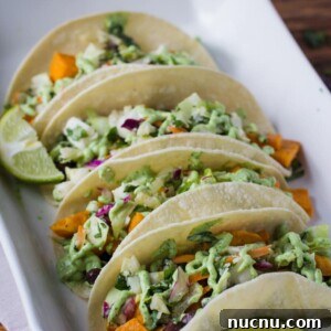 Sweet Potato and Black Bean Tacos with Lime Crema 2 img 4475 13