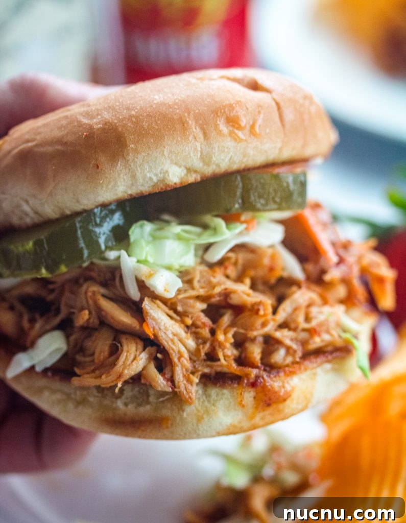 Shredded chicken with hot honey sauce