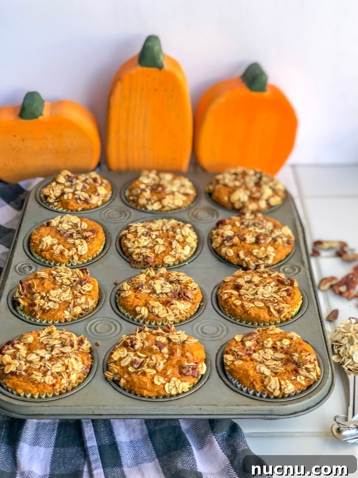 Healthy Pumpkin Muffins