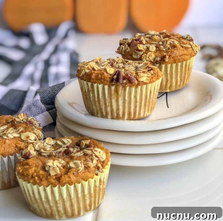 Healthy Pumpkin Muffins