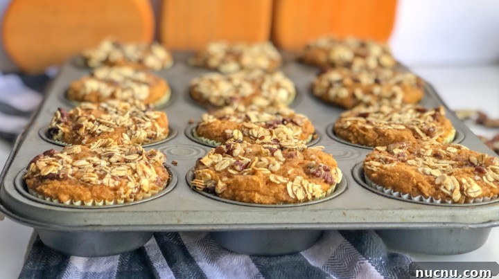 Healthy Pumpkin Muffins