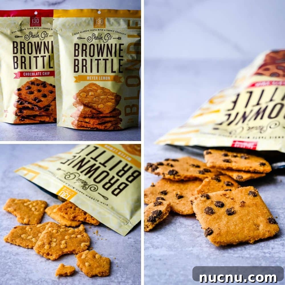 Brownie Brittle is a trade show staple and these Blondie Brittles are thin and crisp right from the bag.