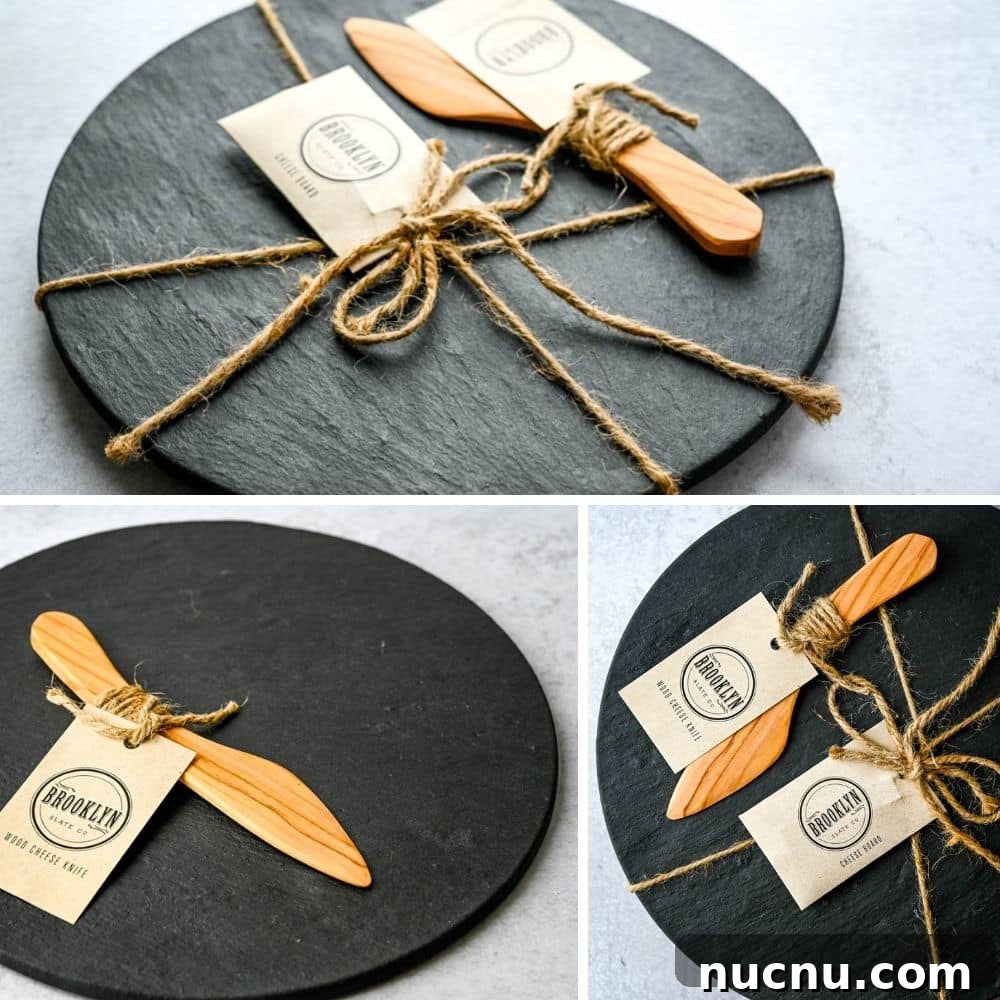 Gorgeous slate boards from Brooklyn Slate.