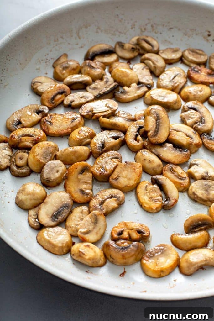 sautéed mushrooms
